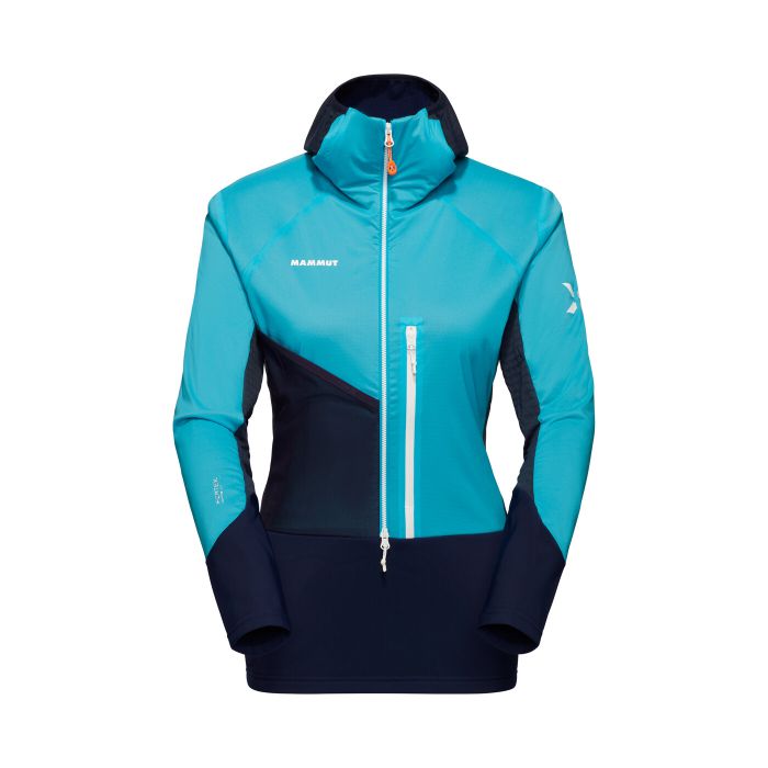MAMMUT Eiger Speed ML Hybrid Half Zip Hoodie - Damen main product photo