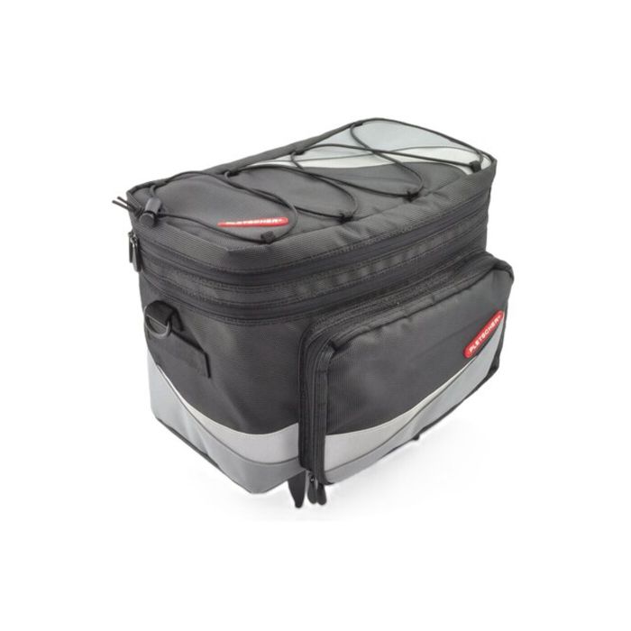 Pletscher Gepäckträgertasche Basilea mit 3-Punkt Adapter schwarz main product photo