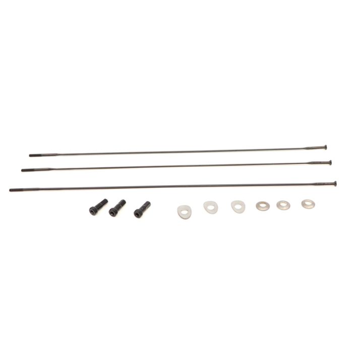 ZIPP Spoke and Nipple 222mm CX-Ray Straight Pull Qty 3 main product photo