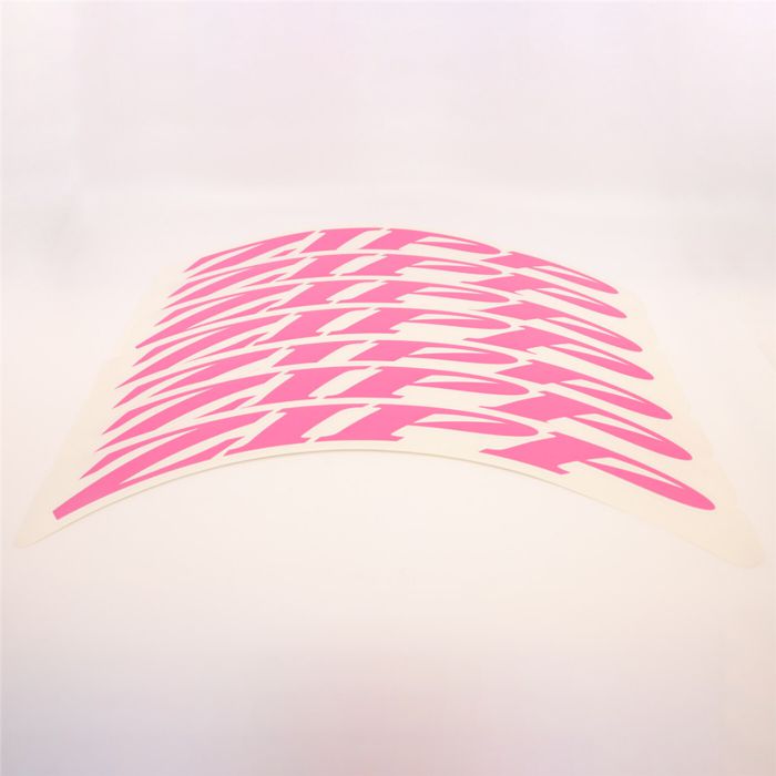 Wheel Decal Kit Zipp 808 DiscBrake SingleRim pink main product photo